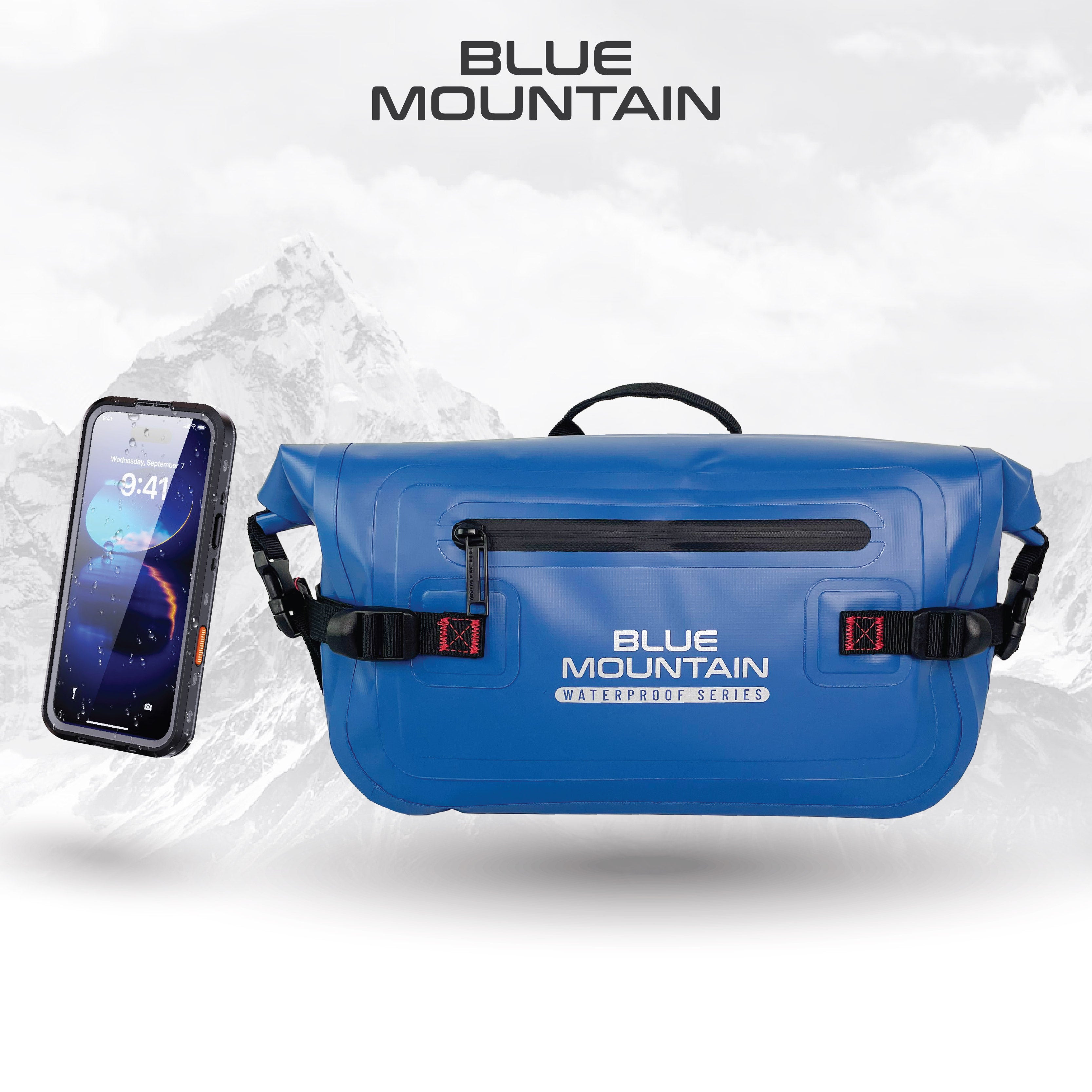 Blue Mountain WetWild 5L Dry Sling Bag Outdoor Sports Splashproof Travel Backpack Adjustable Shoulder Strap