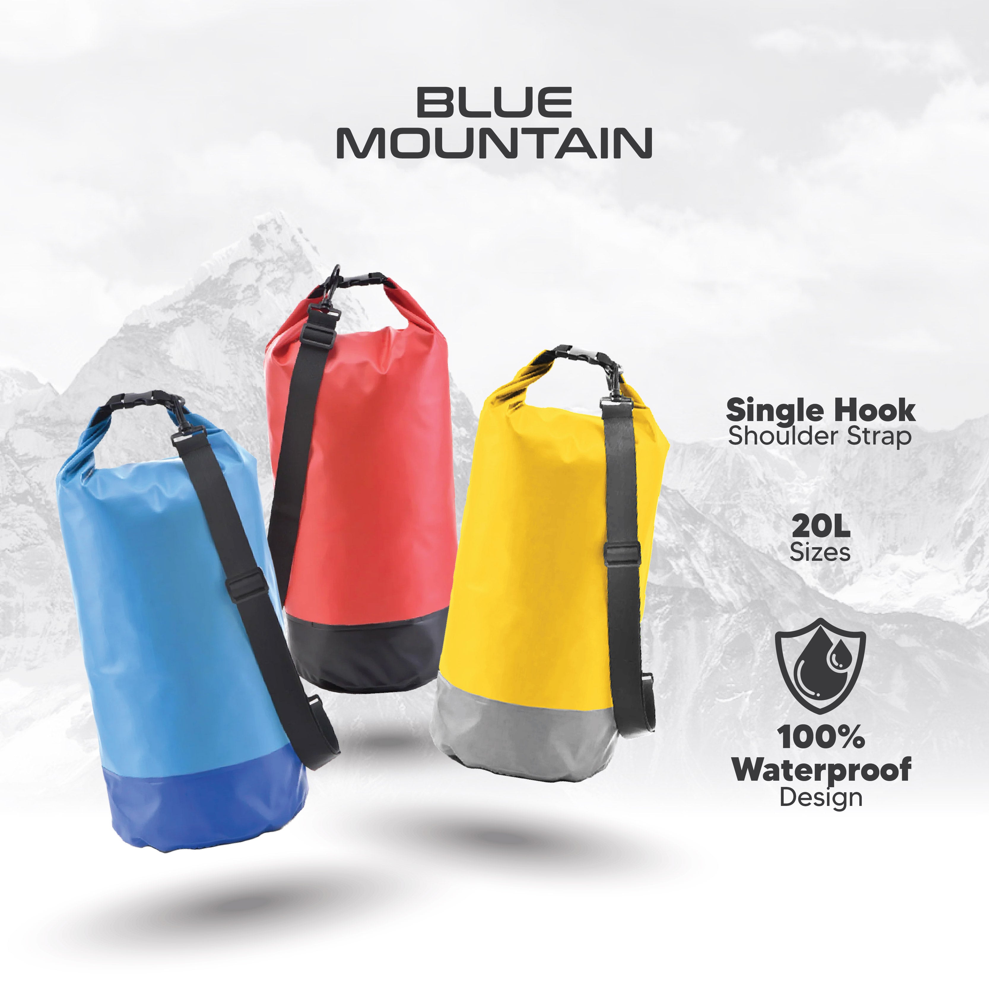 Blue Mountain 20L Dry Bag Sling - SB 439