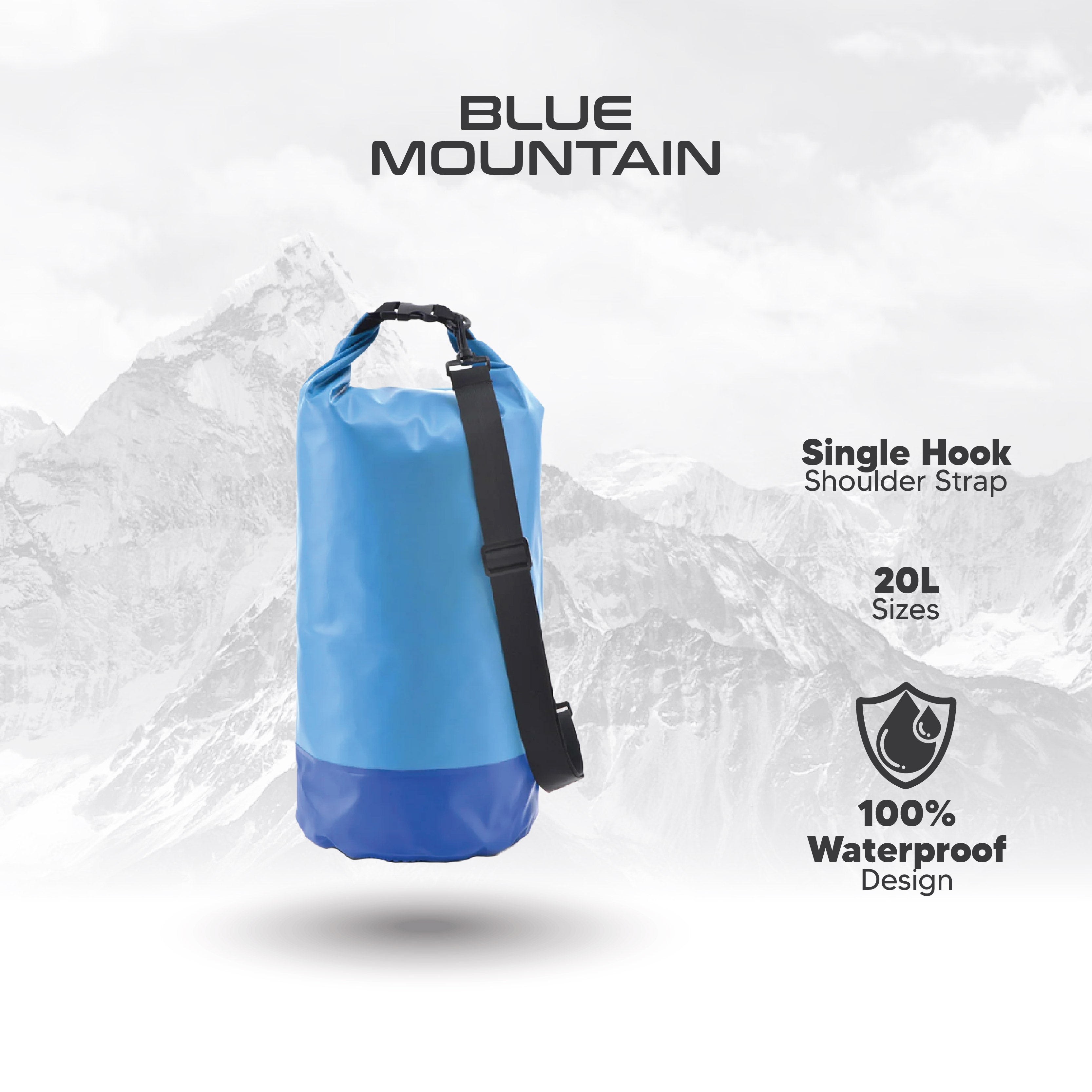 Blue Mountain 20L Dry Bag Sling - SB 439