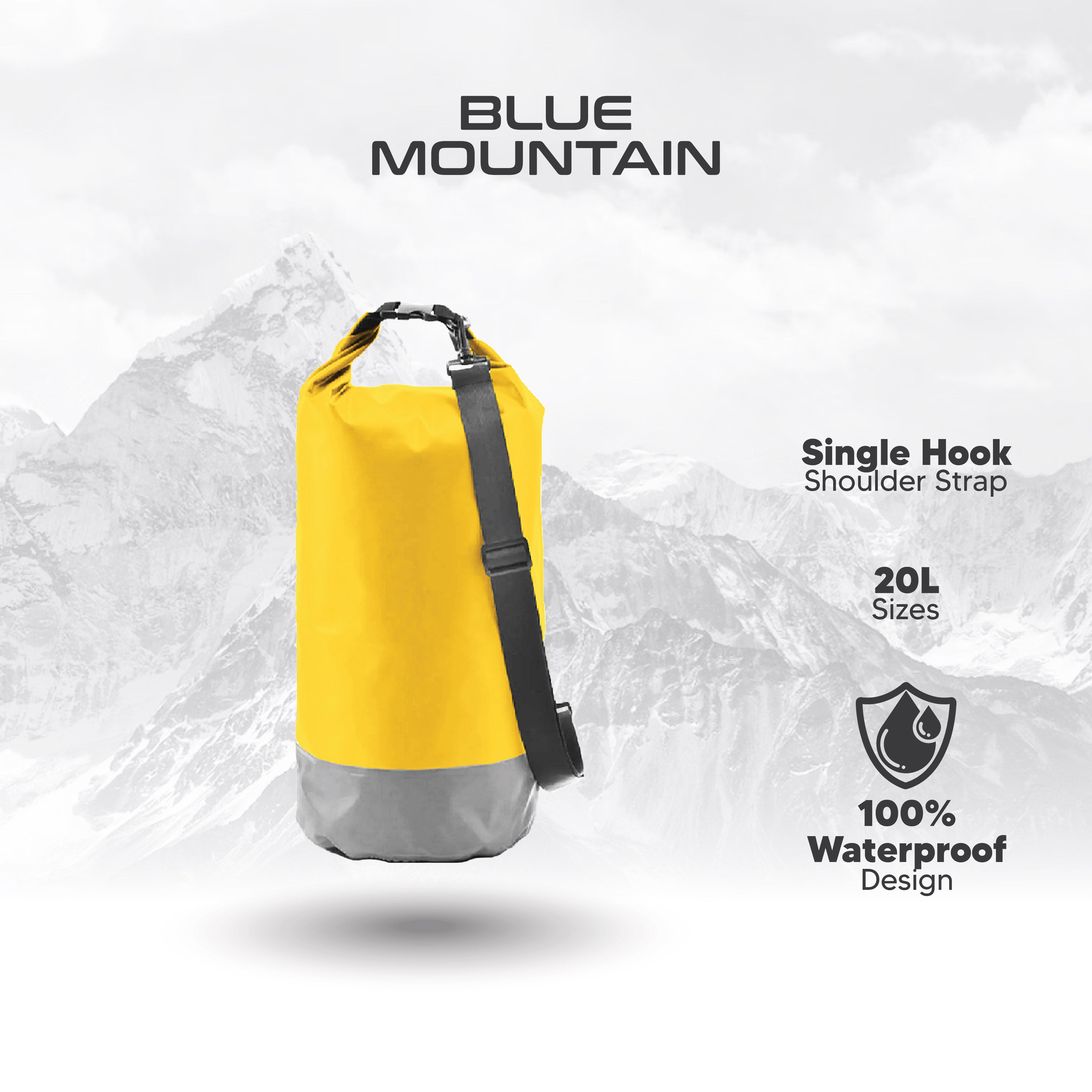 Blue Mountain 20L Dry Bag Sling - SB 439