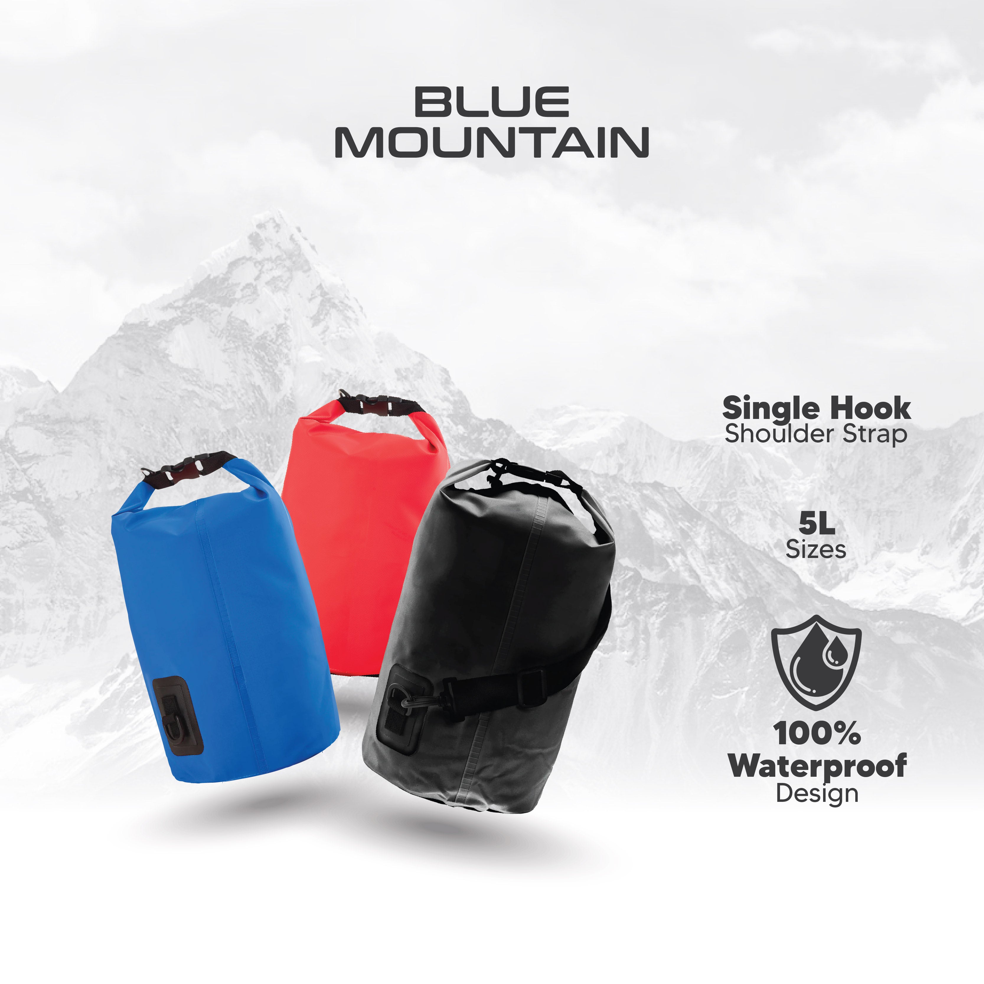 Blue Mountain 5L Dry Bag Sling - SB 459