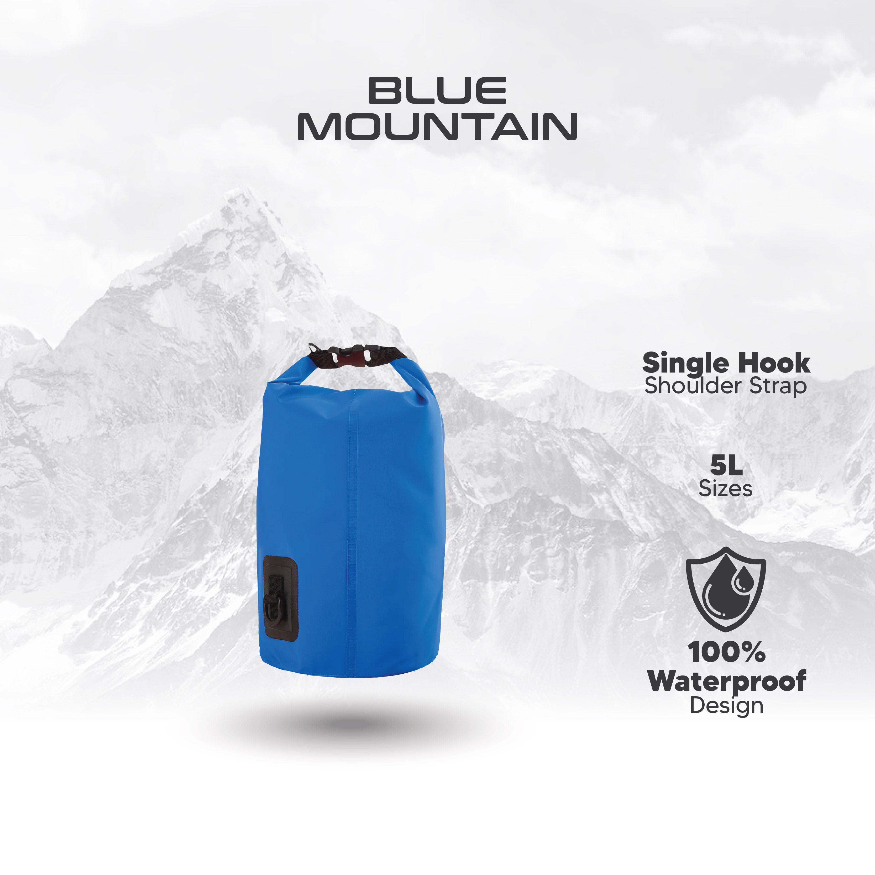 Blue Mountain 5L Dry Bag Sling - SB 459