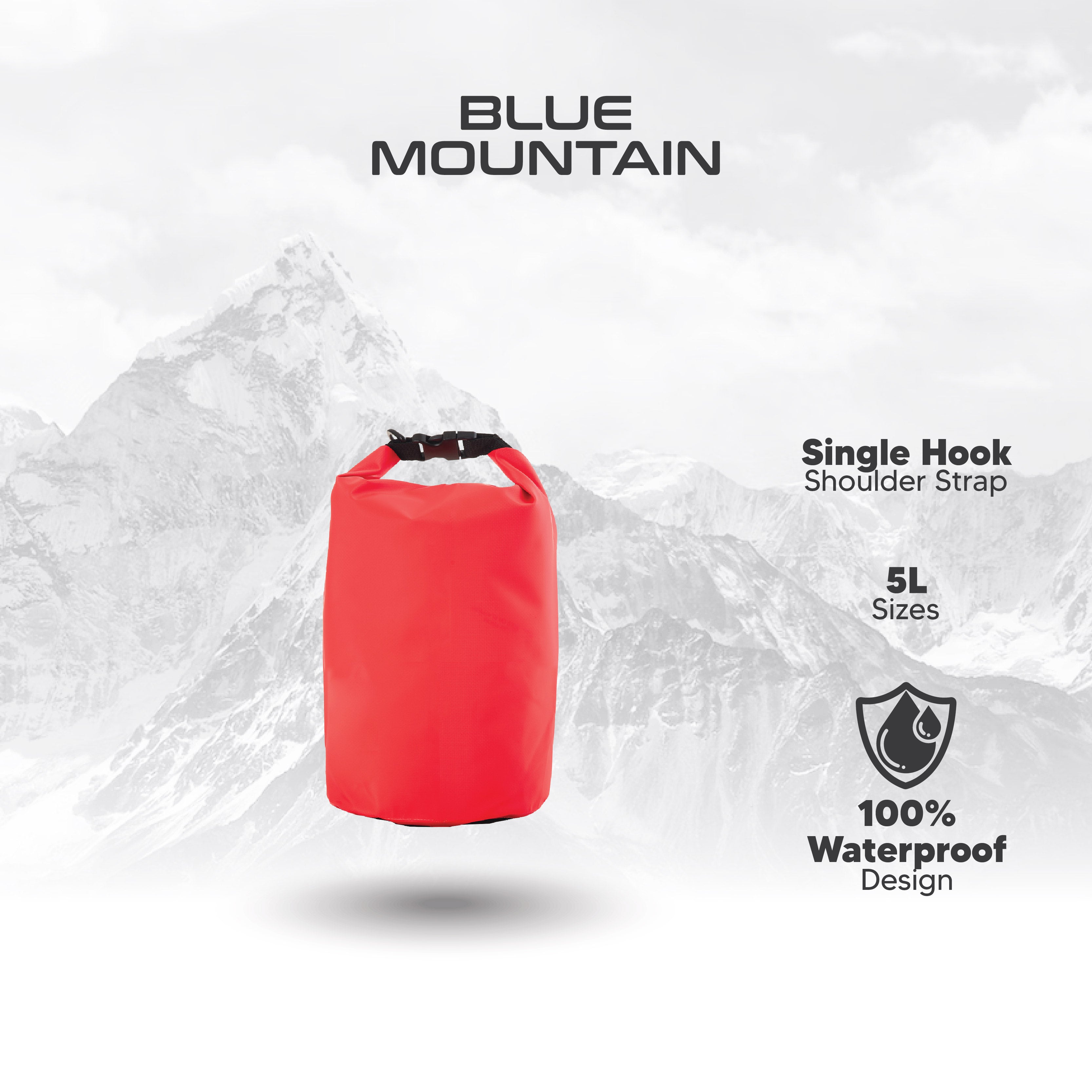 Blue Mountain 5L Dry Bag Sling - SB 459
