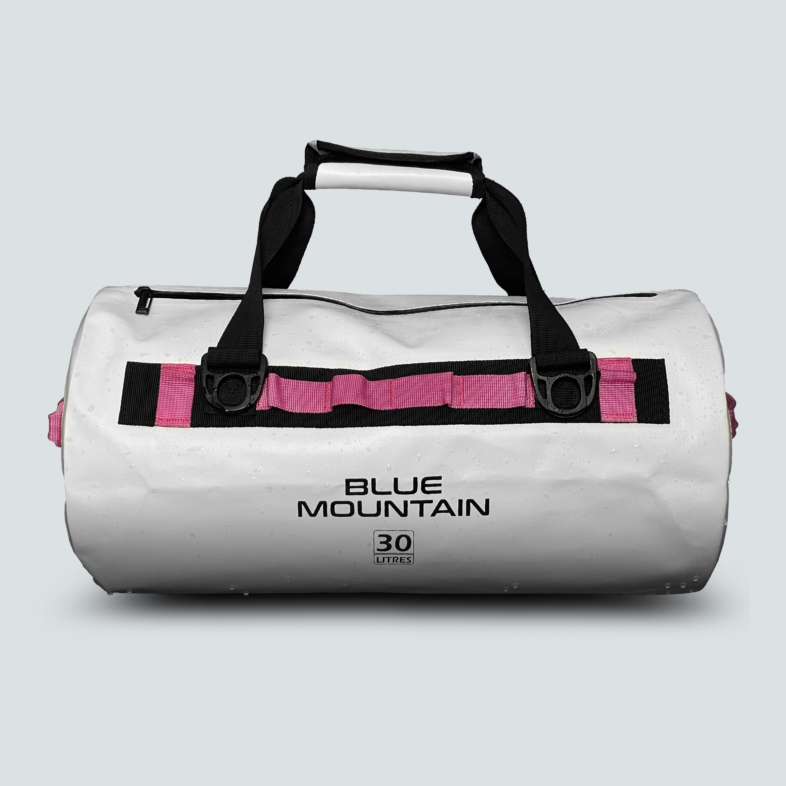 Blue Mountain AquaDuff 30L Duffel Dry Bag Offshore Splashproof Travel Backpack Adjustable Shoulder Strap