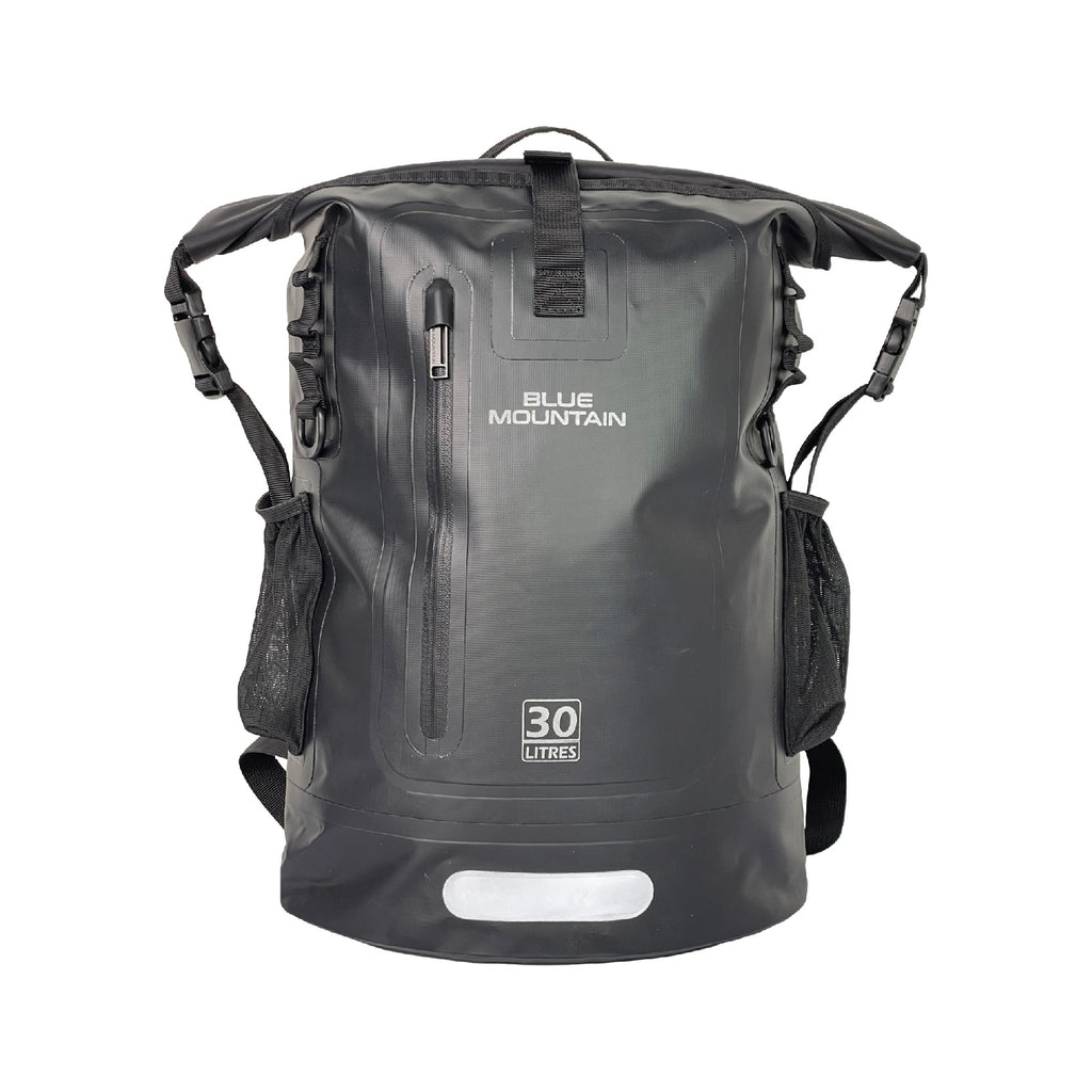 Blue Mountain AquaBlitz 30L Tarpaulin Backpack Dry Bag Outdoor Sports Splashproof Travel Laptop Bag Adjustable