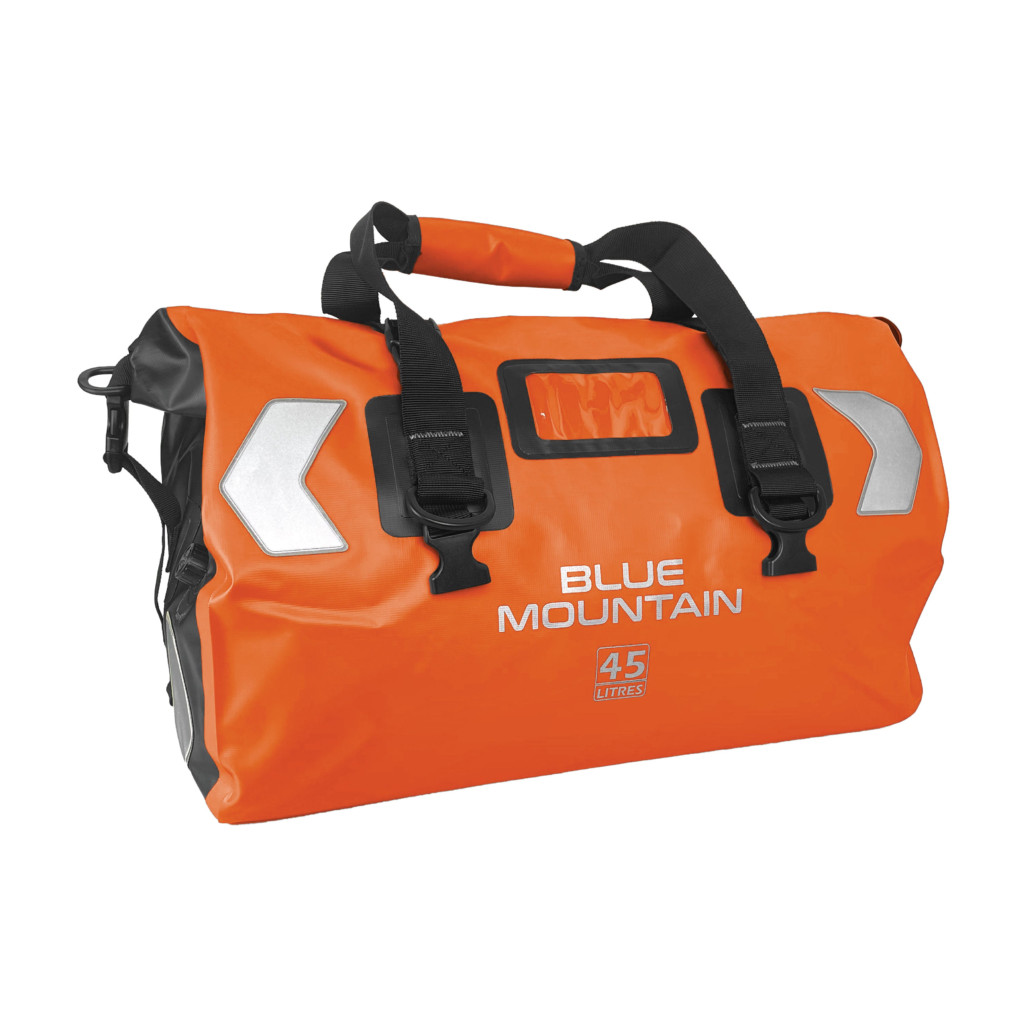 Blue Mountain DeepDive 45L Duffel Dry Bag Offshore Splashproof Travel Backpack Adjustable Shoulder Strap