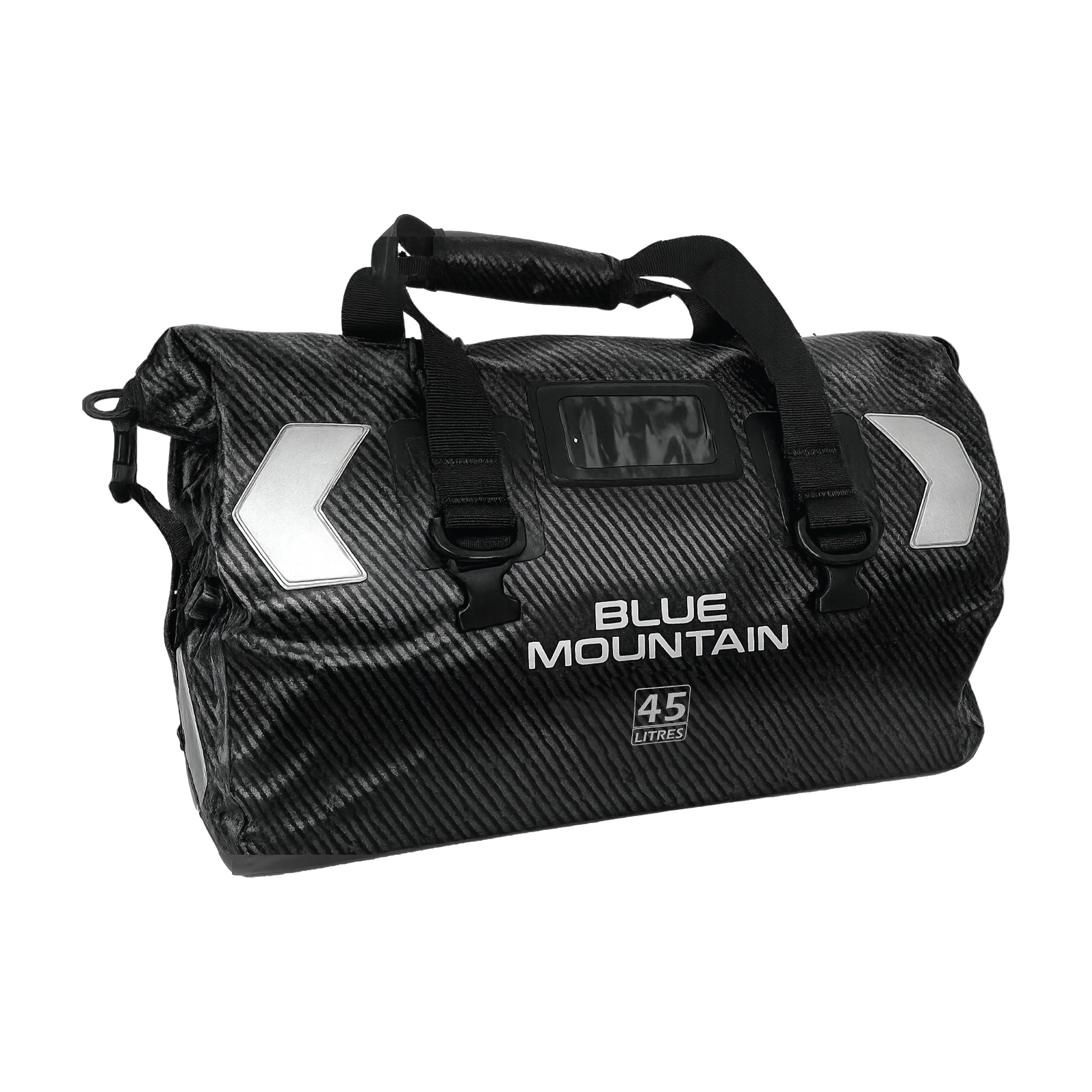 Blue Mountain DeepDive 45L Duffel Dry Bag Offshore Splashproof Travel Backpack Adjustable Shoulder Strap