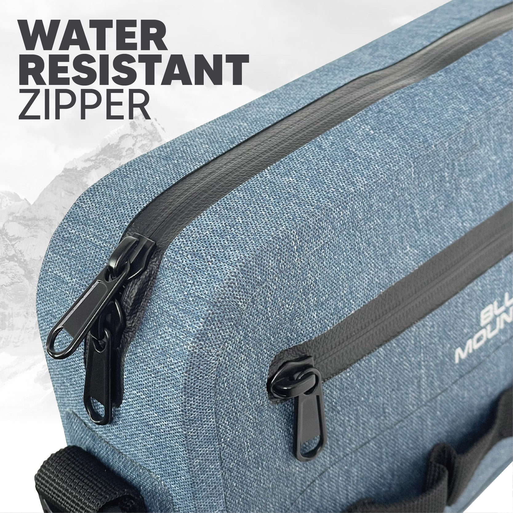 Blue Mountain DrizzleDuel 3L Dry Sling Bag Outdoor Sports Splashproof Travel Backpack Adjustable Shoulder Strap