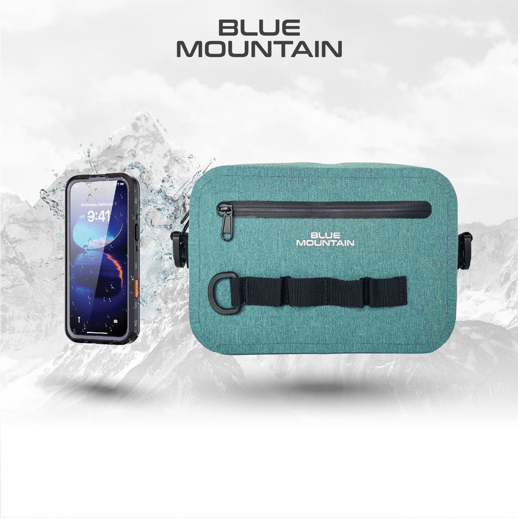 Blue Mountain DrizzleDuel 3L Dry Sling Bag Outdoor Sports Splashproof Travel Backpack Adjustable Shoulder Strap