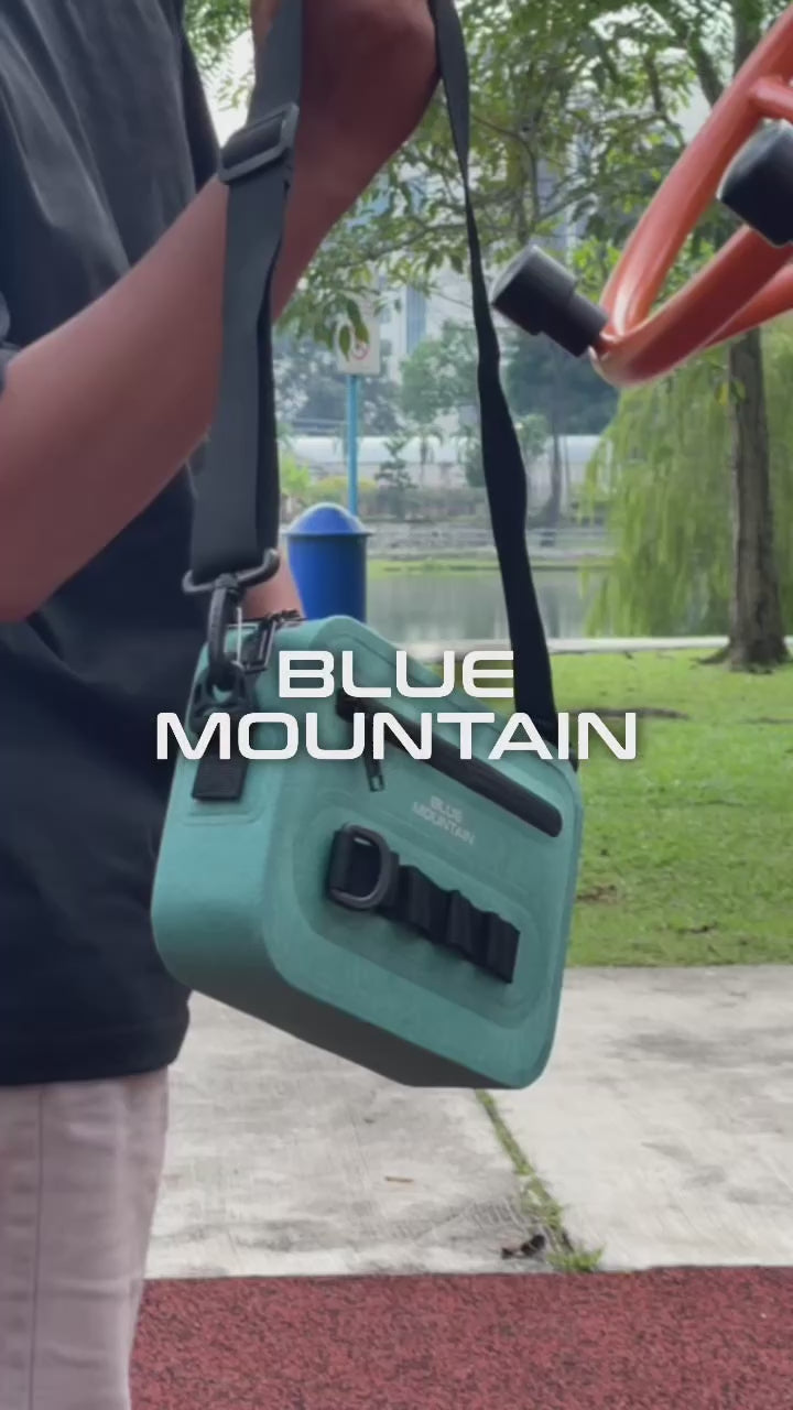 Blue Mountain DrizzleDuel 3L Dry Sling Bag Outdoor Sports Splashproof Travel Backpack Adjustable Shoulder Strap